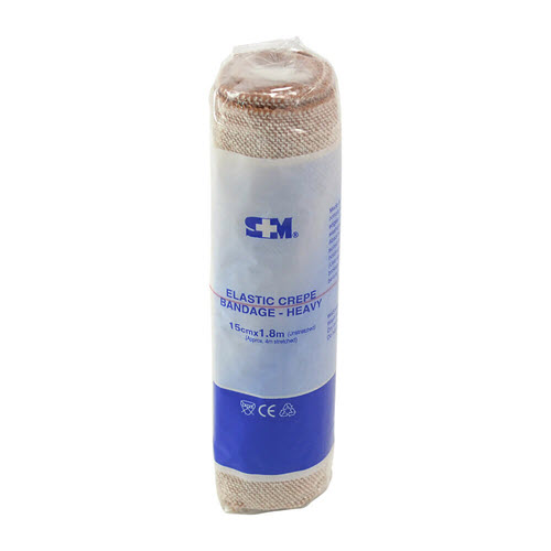 Economy Heavy Crepe Bandage Medium Firm [15cm x 1.8m]
