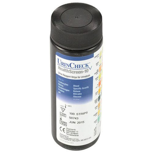 Multistix Urincheck 10Sg Urinalysis Test Strips (100)