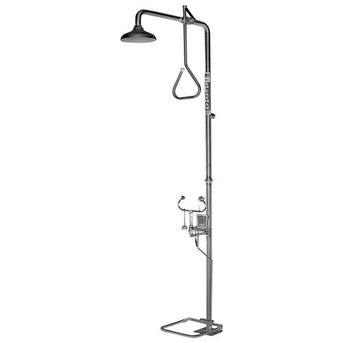 Combination Shower & Aerated Eye Wash Free Standing