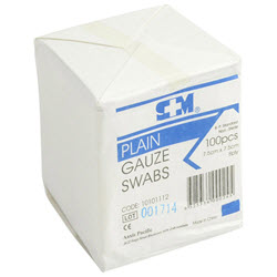 Gauze Swabs (100) [7.5 x 7.5cm]