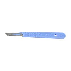 Scalpel Blade with Handle Single Disposal [#15]